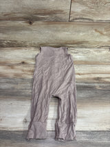 Kate Quinn Bamboo Sleeveless Button-Front Jumpsuit Tan sz 6-12m