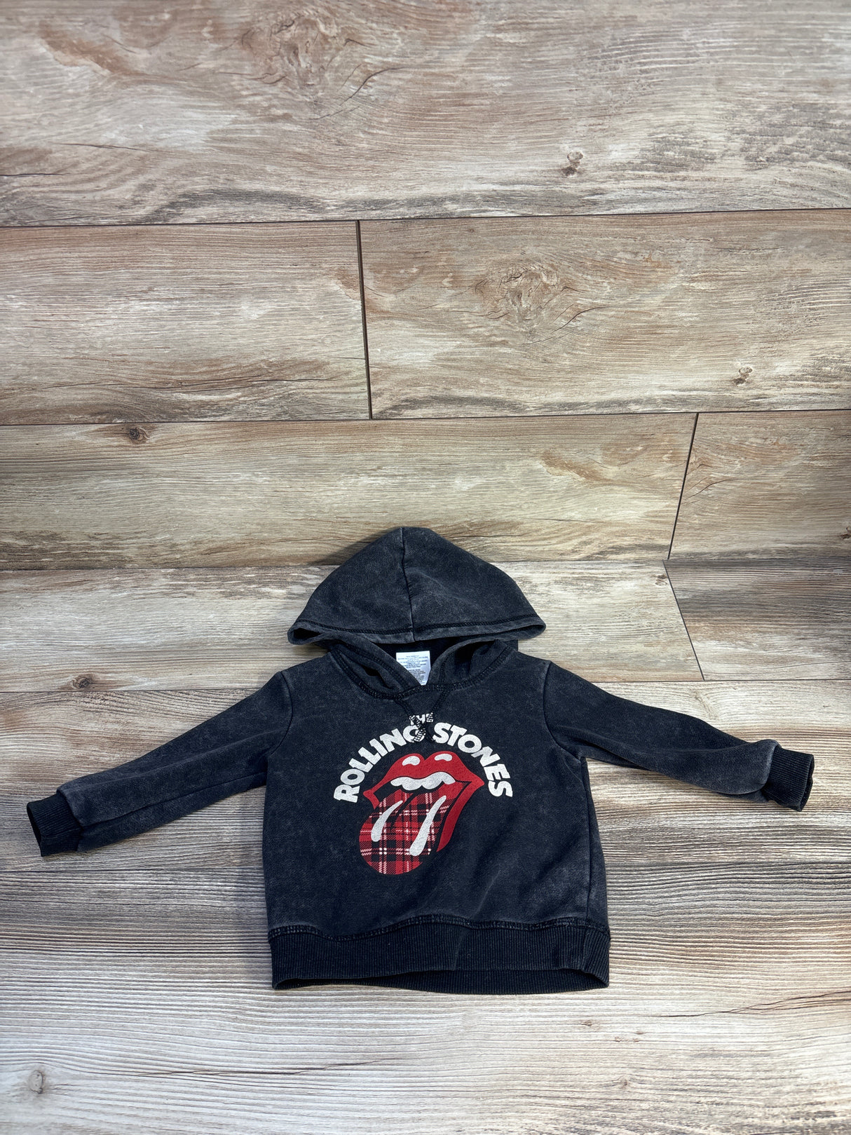 The Rolling Stones Hooded Sweatshirt Grey sz 12m