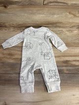 Carter's Elephant Print Coverall Grey sz 3m