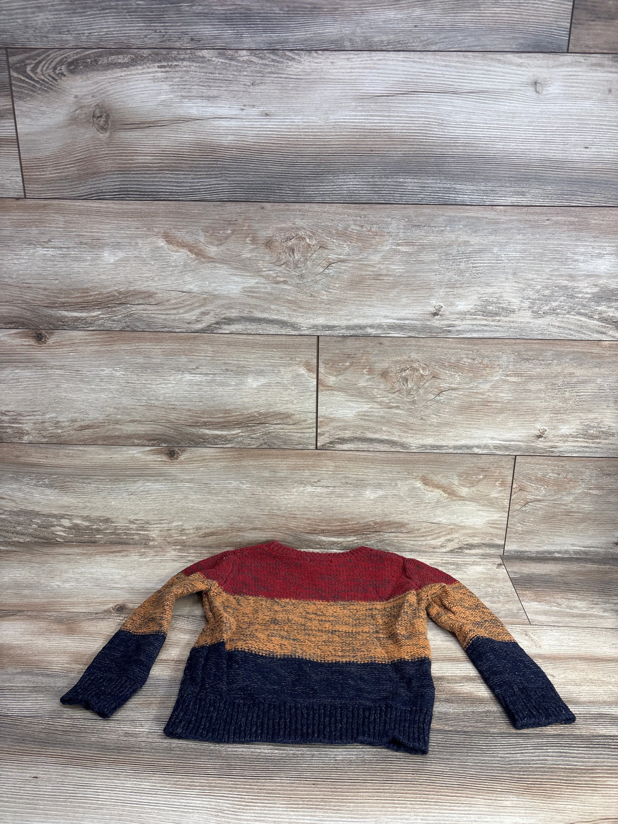 Cat & Jack Cable Knit Sweater Red sz 4T