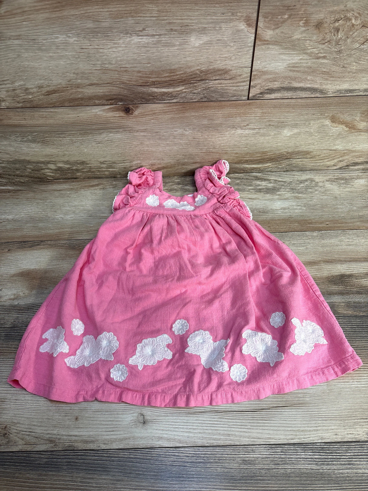 Tommy Bahama Floral Linen Blend Dress Pink sz 3T - Me n Mommy To Be
