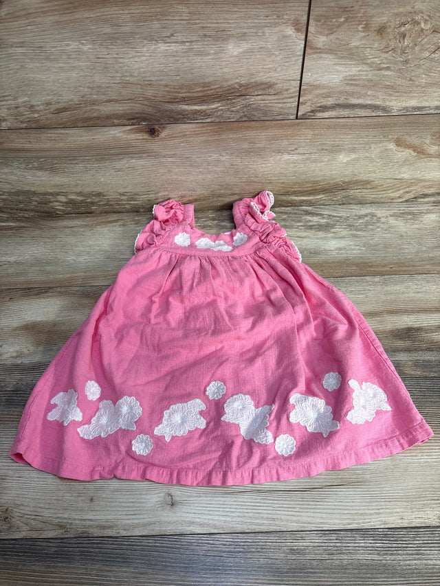 Tommy Bahama Floral Linen Blend Dress Pink sz 3T - Me n Mommy To Be