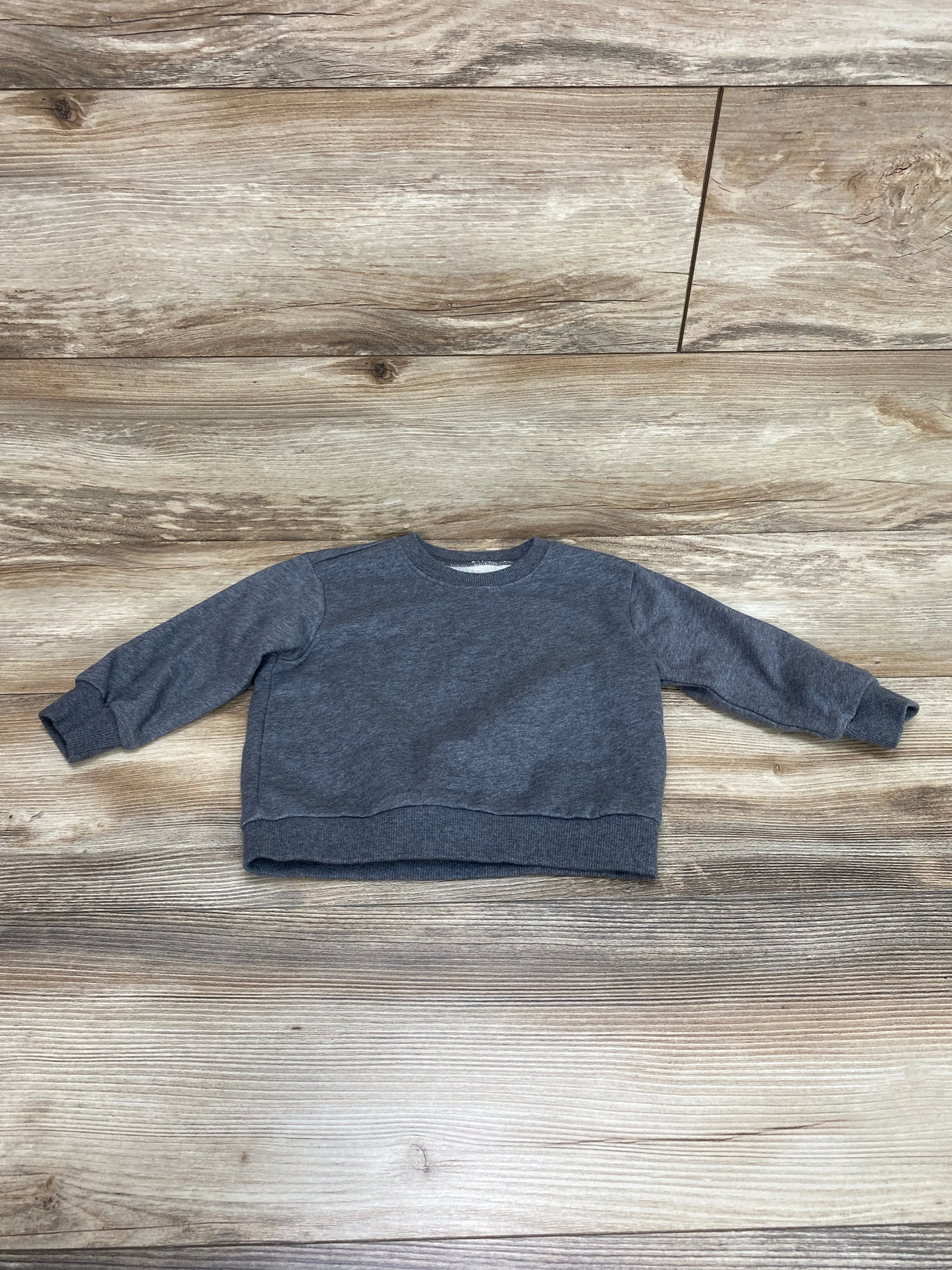 Teach Leanbh Grey Sweatshirt sz 12-18m