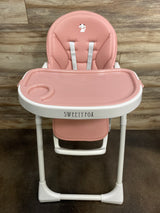 Sweety Fox Baby High Chair in Pink