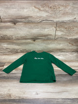 Holiday Time Ho Ho Ho Shirt Green sz 4-5T - Me n Mommy To Be
