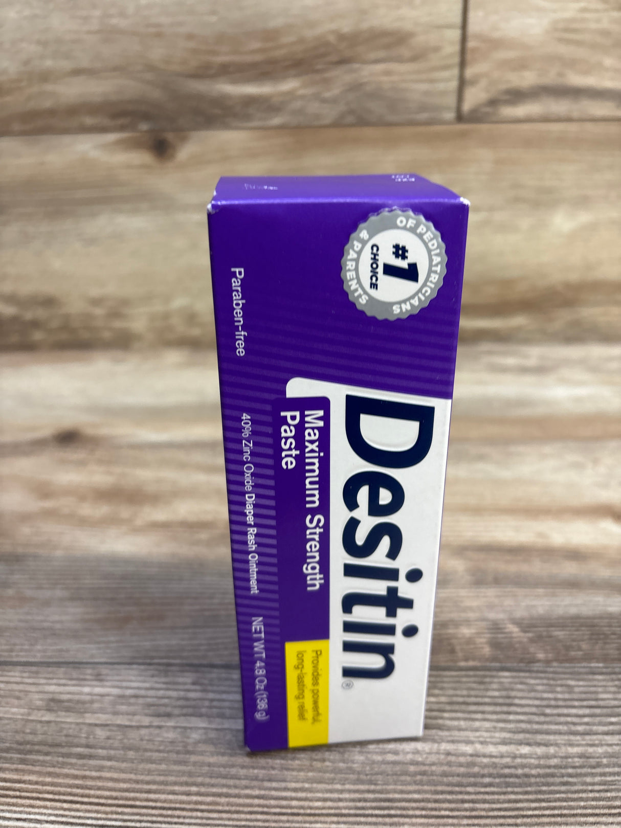 NEW Desitin Maximum Strength Baby Diaper Rash Cream, 4.8oz.