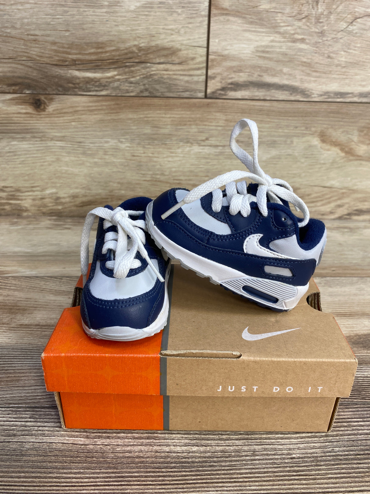 NEW Air Max 90 TD 'Midnight Navy' Sneakers sz 3c