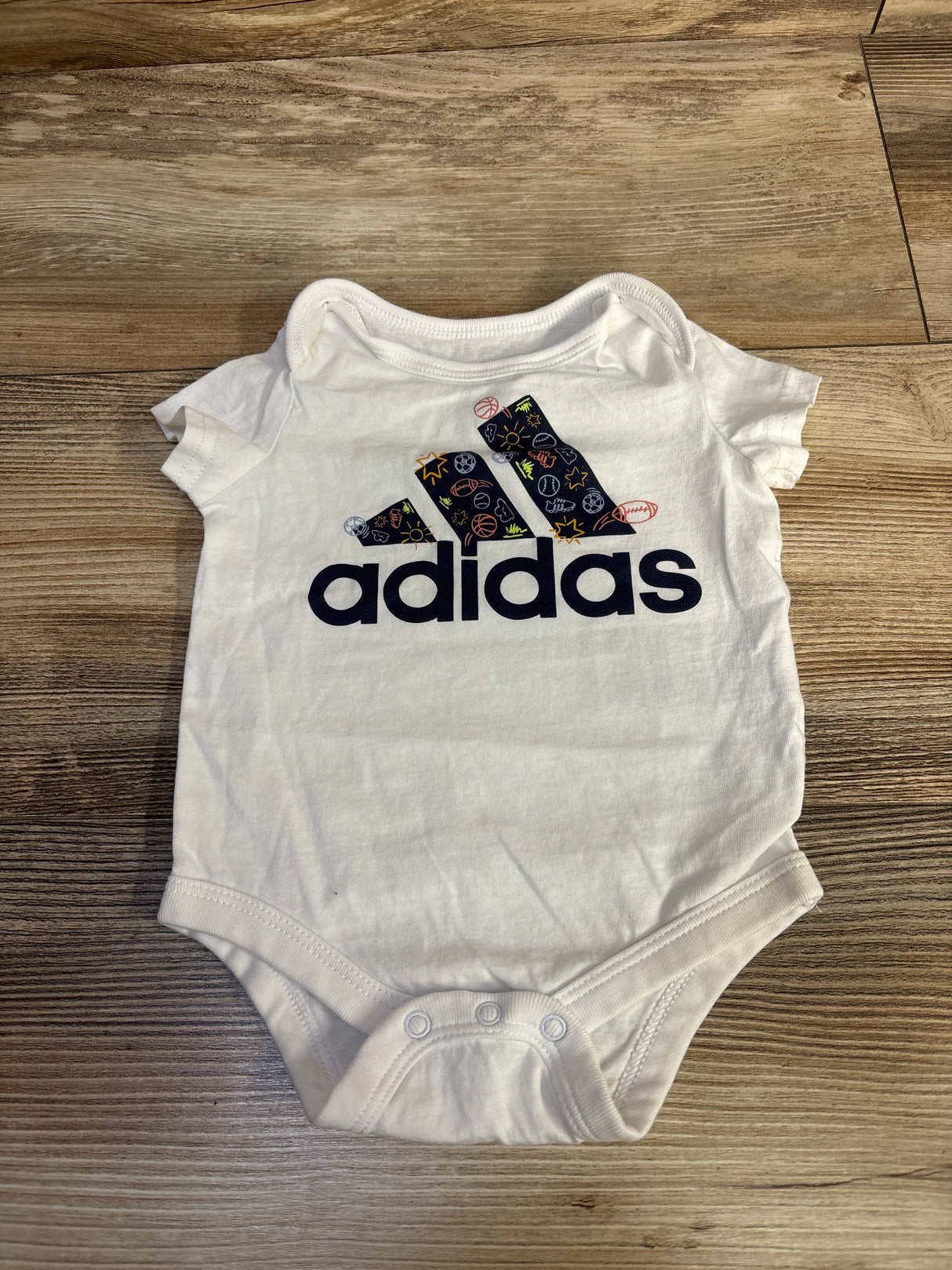 Adidas Bodysuit White sz 3m