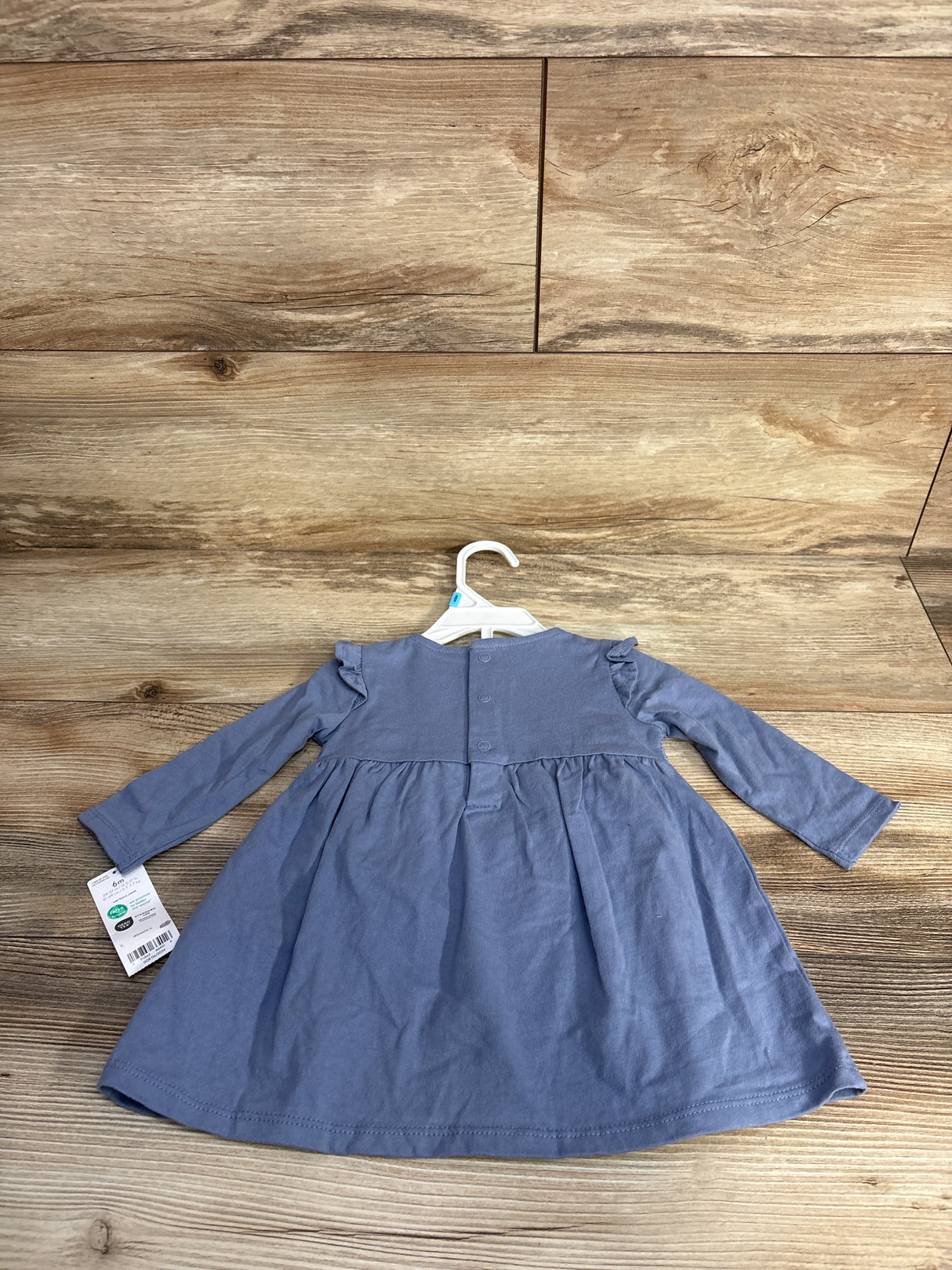 Carter's 2pc Floral Dress & Bloomers Set Blue sz 6m