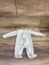 Carter's Floral Sleeper White sz Newborn
