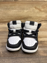 Air Jordan 1 Mid TD Panda Elephant Sneakers sz 6c