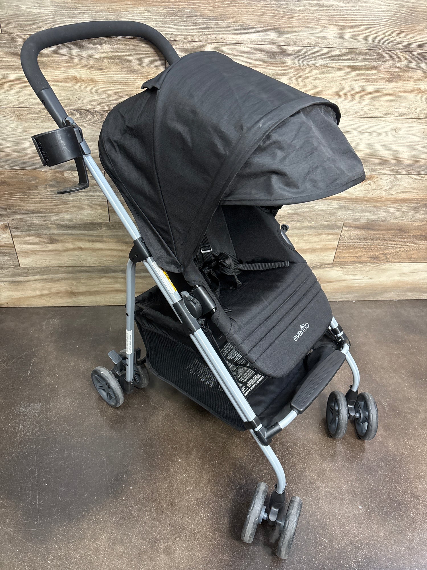 Evenflo Reversi Reversible Lightweight Stroller in Altair Black