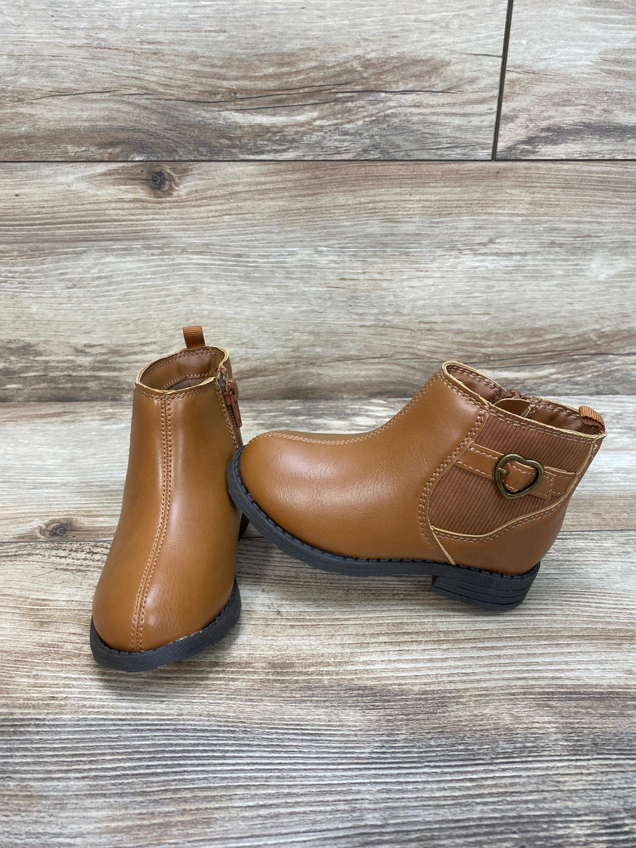 NEW Carter's Brown Lena Ankle Boots sz 7c - Me 'n Mommy To Be