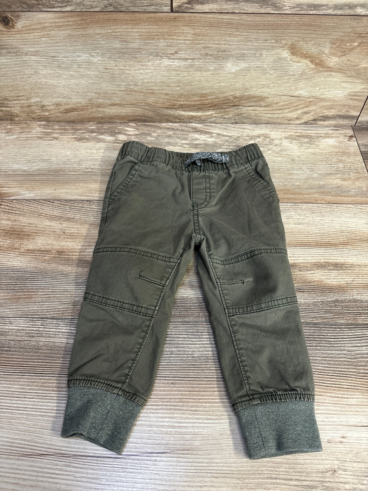 Cat & Jack Drawstring Joggers Green sz 18m