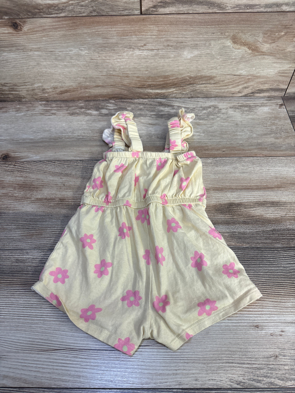 Old Navy Tank Shortie Romper Yellow sz 18-24m