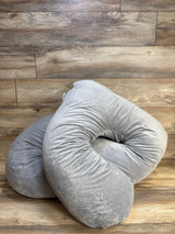 Momcozy U Shaped Pregnancy Body Pillow, Grey