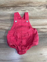 Old Navy Jean Shortall Romper Pink sz 6-12m - Me n Mommy To Be