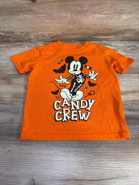Disney Junior Mickey Mouse Candy Crew Shirt Orange sz 3T - Me n Mommy To Be
