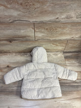Zara Lightweight Winter Coat Beige sz 9-12m