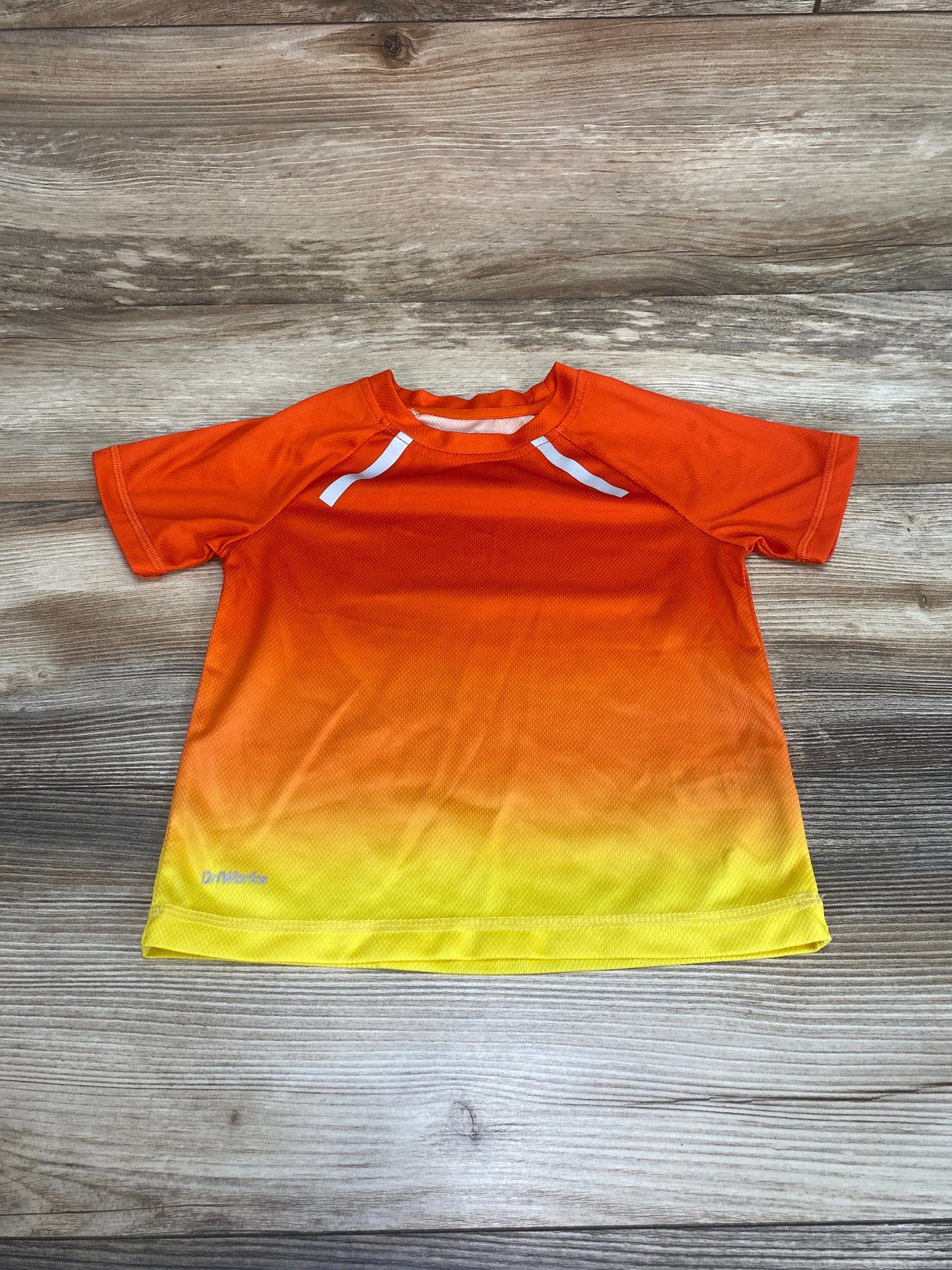 Athletic Works Shirt Orange sz 3T