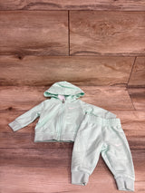 Nike 2pc Zip-Up Hoodie & Joggers Set Mint sz Newborn