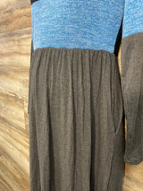 Bearsland Colorblock Dress Black sz Medium - Me n Mommy To Be
