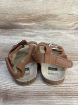 Carter's Double Strap Sandals Brown sz 1/2c