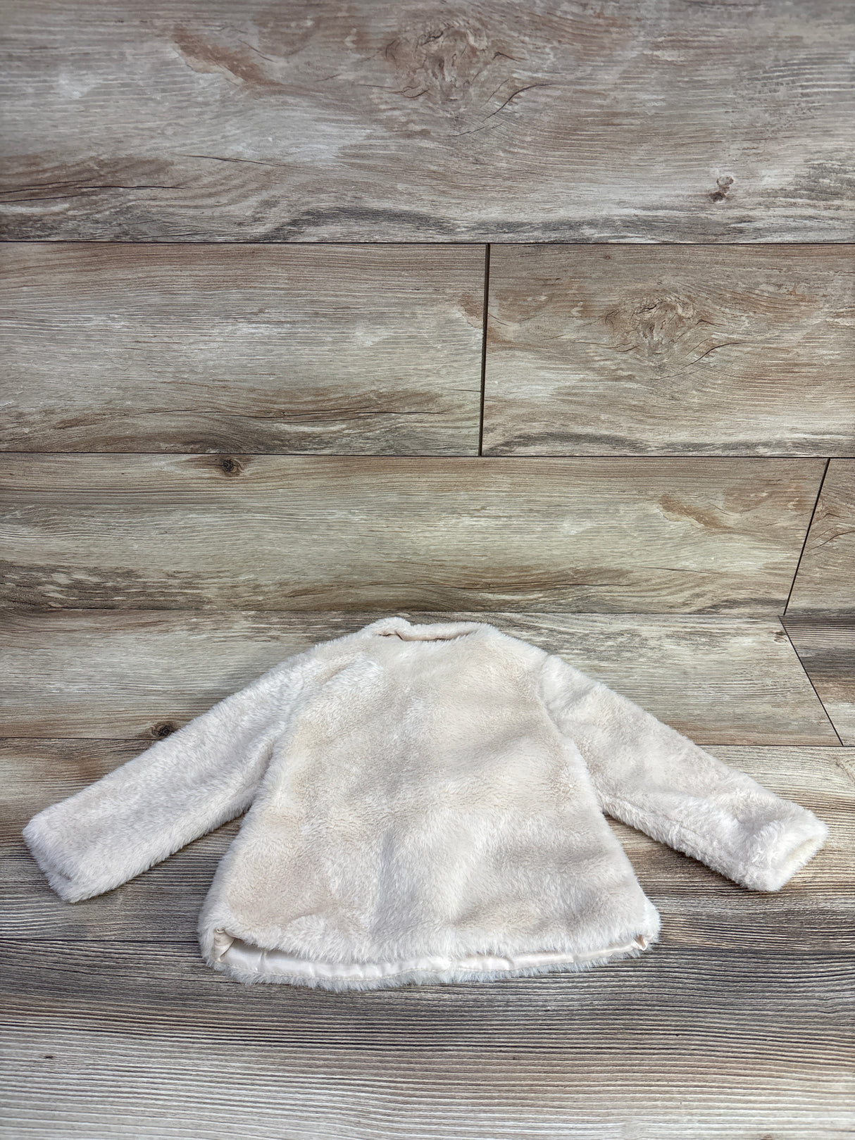 Sterling Baby Faux Fur Coat Cream sz 12m