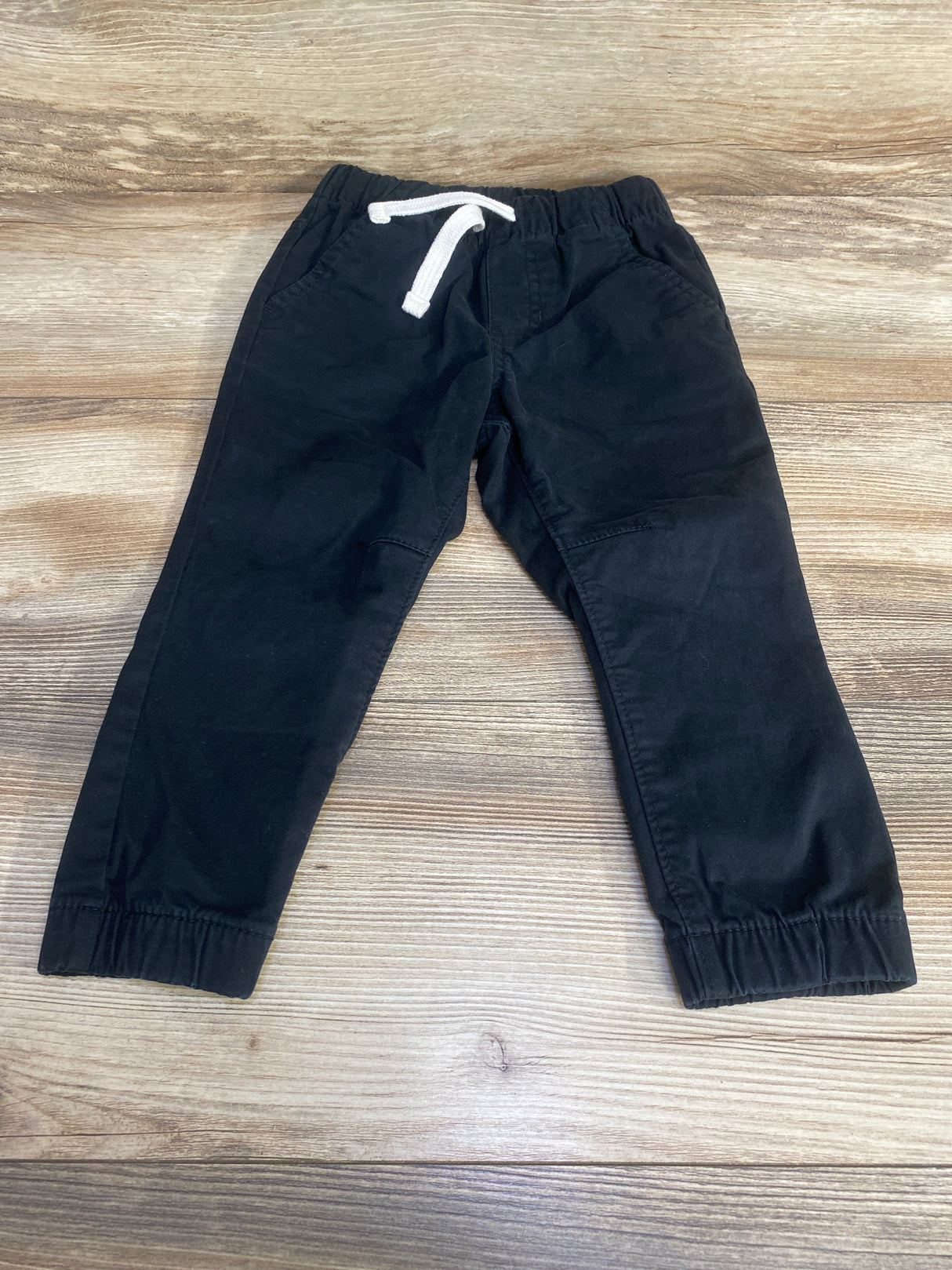 Cat & Jack Drawstring Jogger Pants Black sz 2T