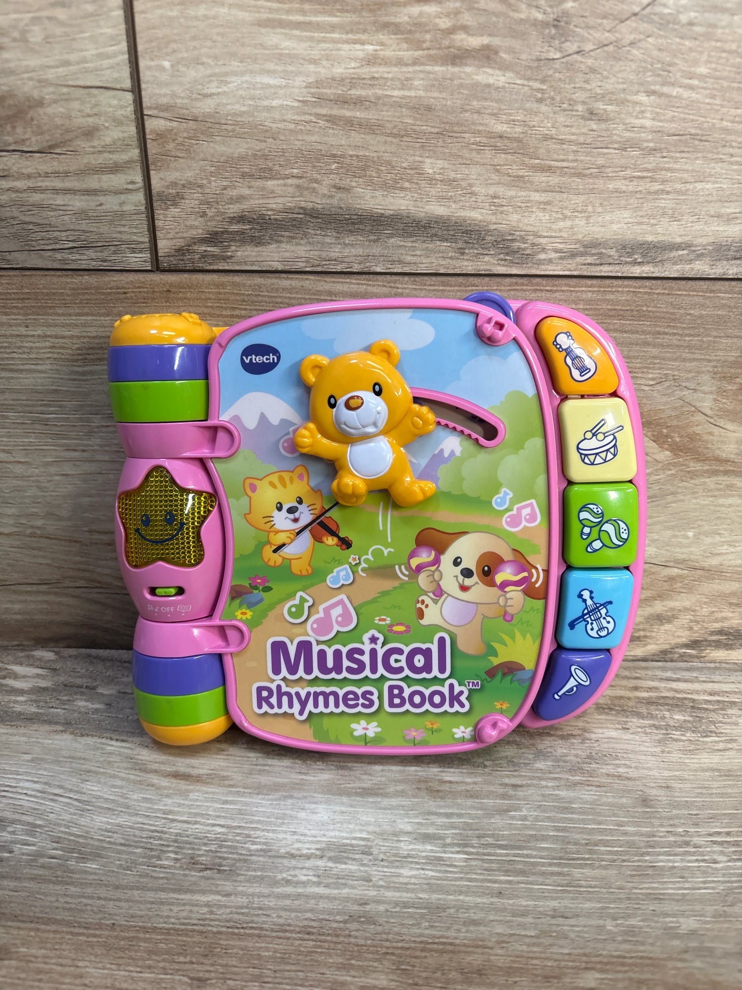 VTech Musical Rhymes Book, Pink