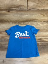 Cat & Jack Best Brother Shirt Blue sz 4T