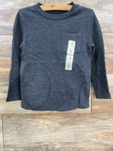 NEW Cat & Jack Pocket Henley Shirt Grey sz 4T