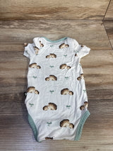 Kyte Baby Bodysuit in Hedgehog White sz 0-3m