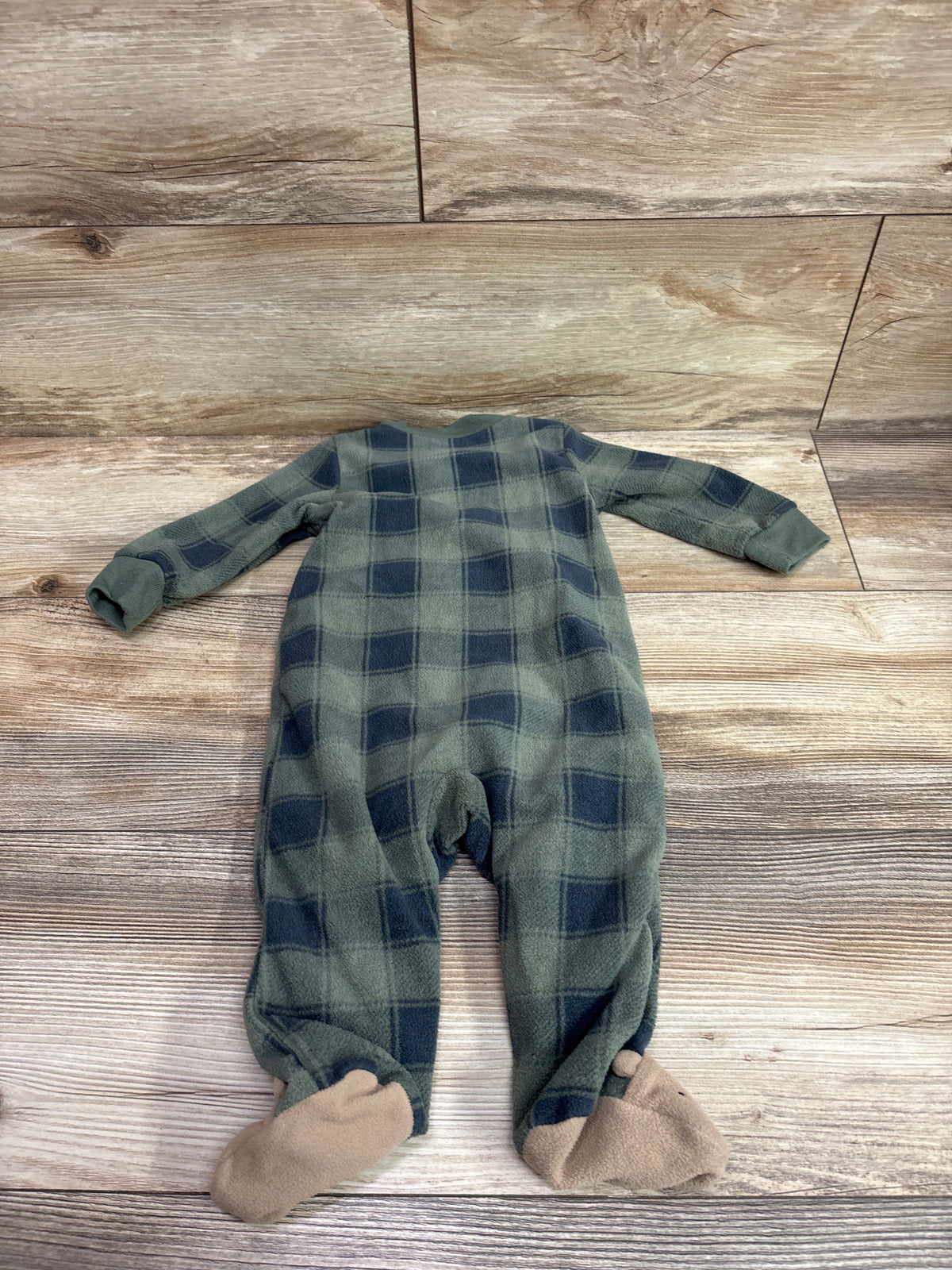 Carter's Blanket Sleeper Green sz 6m