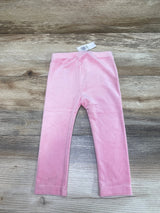 NEW Old Navy Velour Leggings Pink sz 12-18m