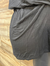 Old Navy Maternity Cross Front Nursing Shirt Black sz Small - Me n Mommy To Be