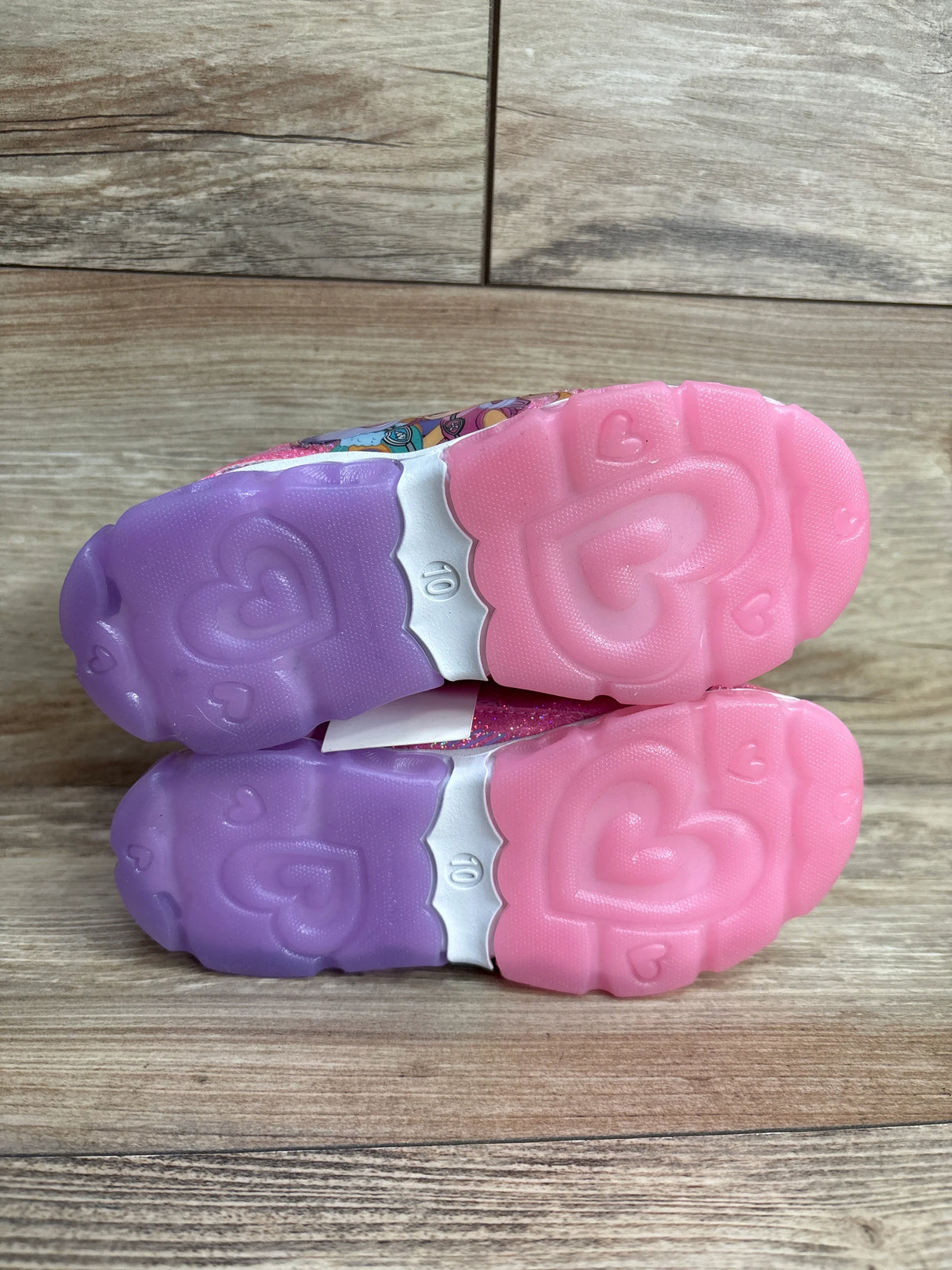 NEW PAW Patrol Light-Up Sneakers Pink sz 10c