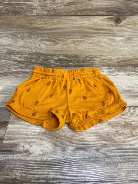 Carter's Pineapple Print Shorts Gold sz 4T - Me n Mommy To Be