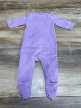 Monica + Andy Footie Purple sz Newborn