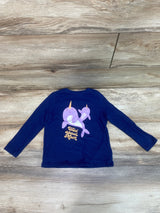 Old Navy Wild About Mom Shirt Blue sz 4T