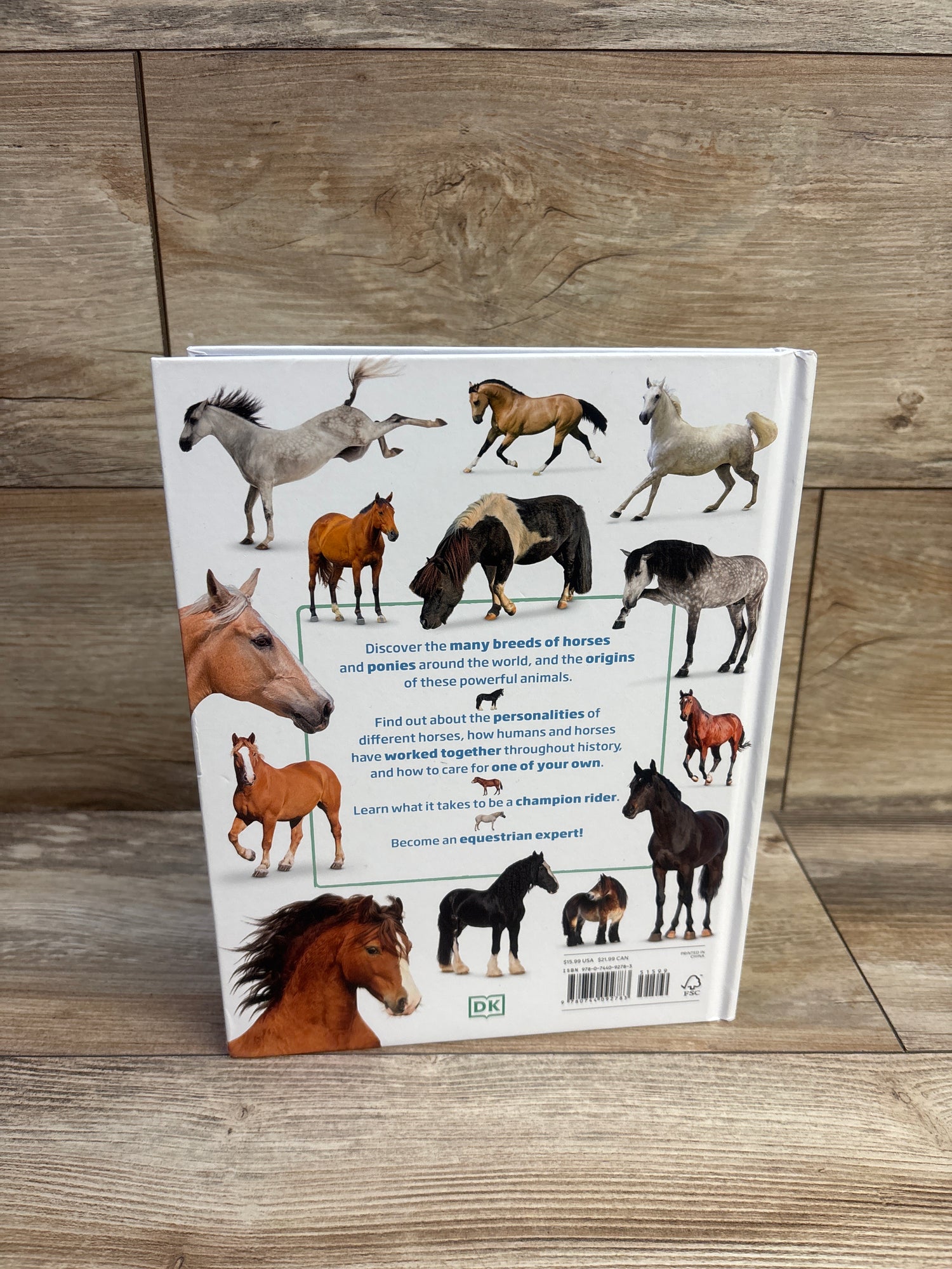 My Book of Horses and Ponies Hardcover Book