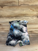 Nike Splattered Paint Logo Romper Grey sz 3m