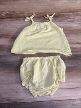 Cat & Jack 2pc Sleeveless Top & Bloomers Yellow sz 18m - Me n Mommy To Be