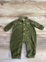 Cat & Jack Ribbed Coverall Green sz 0-3m