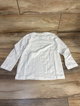 NEW Okie Dokie Solid White Pocket T-shirt sz 5T