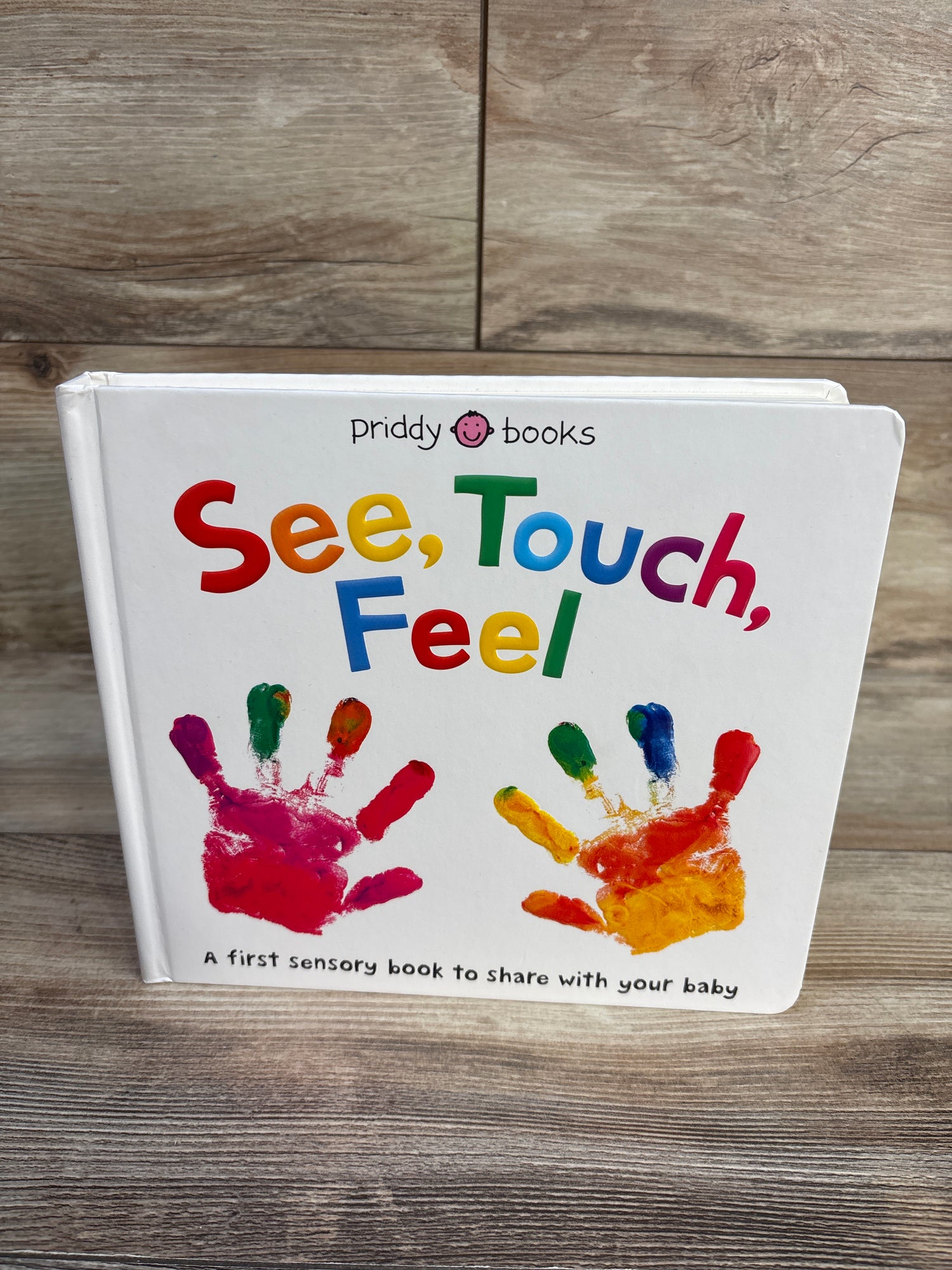 See, Touch, Feel: A First Sensory Board Book
