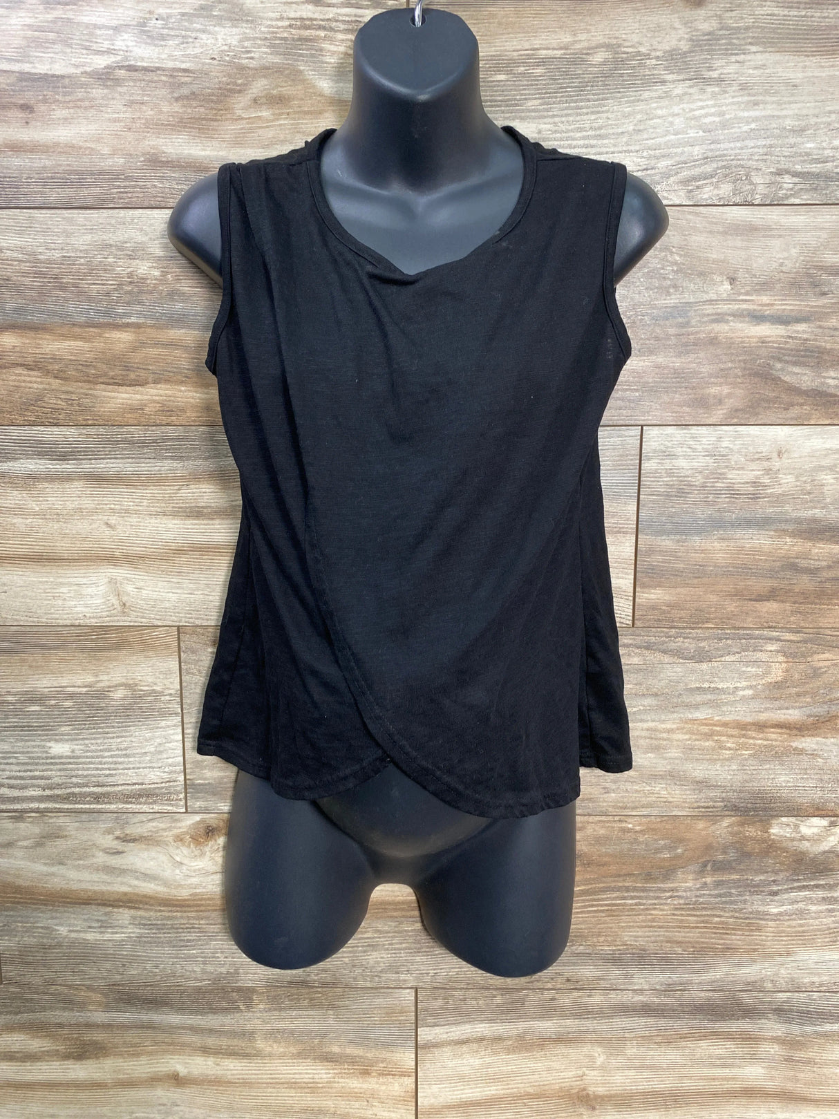 Sleeveless Nursing Shirt Black sz Small