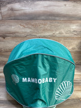 Mambobaby Innovative Explorer Baby Pool Float with Canopy in Seashell Green 13-40lbs