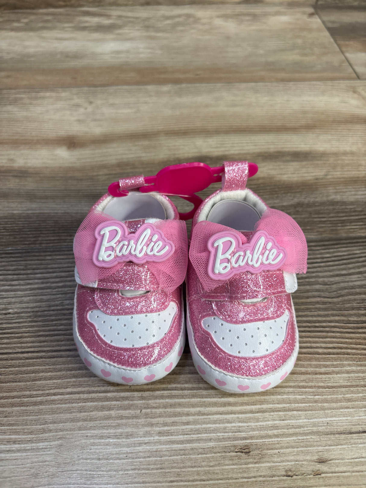 NEW Barbie Soft Sole Sneakers Pink sz 1c