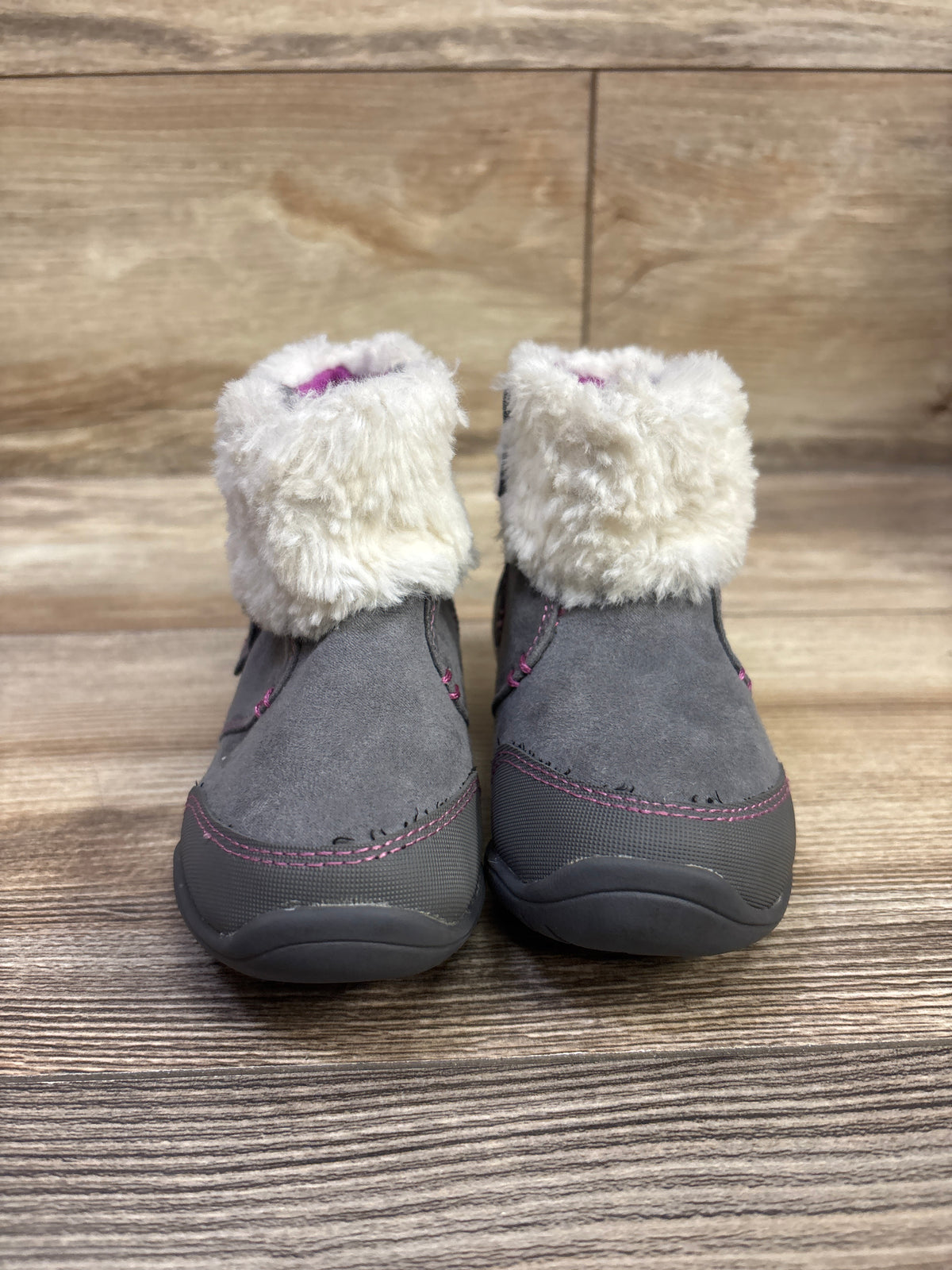 Surprize by Stride Rite Delrae Boots Grey sz 6c